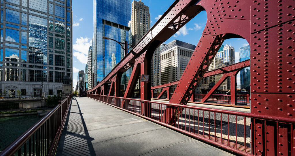 Chicago bridge image